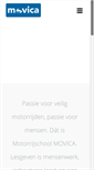 Mobile Screenshot of motorrijschool.movica.nl