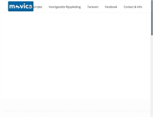 Tablet Screenshot of motorrijschool.movica.nl